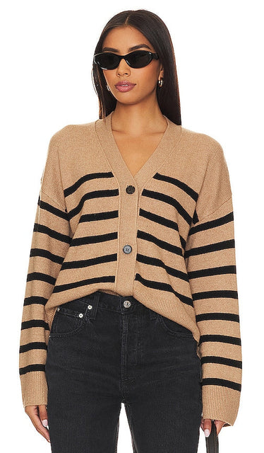 Rails Geneva Cardigan in Tan - Rails Geneva Cardigan en beige - Rails 黄褐色日内瓦开衫 - Rails Geneva Cardigan in Hellbraun - Rails 제네바 카디건(탠 색상) - Cardigan Rails Geneva in marrone chiaro