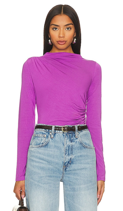 Rails Joelle Top in Purple - Haut Rails Joelle en violet - Rails Joelle 紫色上衣 - Rails Joelle Top in Lila - Rails Joelle 탑 - Top Joelle con rotaie in viola