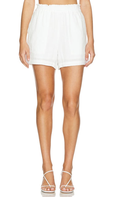 Rails Leighton Short in White - Rails - Short Leighton en blanc - Rails Leighton 白色短裤 - Rails Leighton Short in Weiß - Rails Leighton 쇼츠 화이트 색상 - Rails Leighton Short in bianco