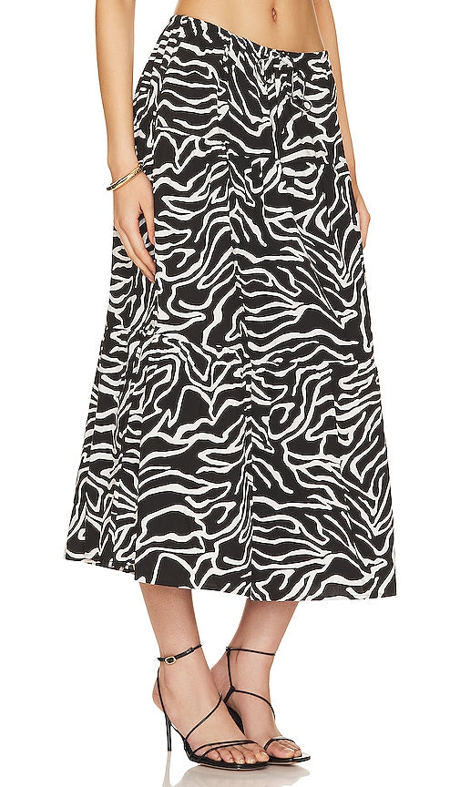 Rails Mary Midi Skirt in Black