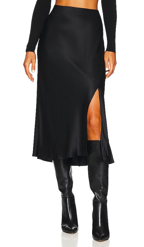 Rails Maya Midi Skirt in Black - Jupe mi-longue Rails Maya en noir - Rails Maya 黑色中长裙 - Rails Maya Midirock in Schwarz - Rails 마야 미디 스커트 - Gonna longuette Rails Maya in nero