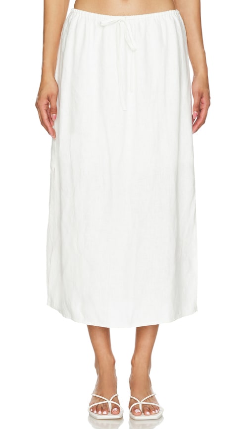 Rails Monet Skirt in White - Jupe Rails Monet en blanc - 白色 Rails 莫奈半身裙 - Rails Monet Rock in Weiß - Rails 모네 스커트 - Gonna Rails Monet in bianco