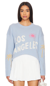 Rails Olivia Sweater in Baby Blue - Rails Olivia Pull en Bleu Bébé - Rails Olivia 淡蓝色毛衣 - Rails Olivia Pullover in Babyblau - Rails 올리비아 스웨터베이비 블루 색상 - Maglione Rails Olivia in celeste