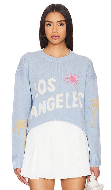 Rails Olivia Sweater in Baby Blue - Rails Olivia Pull en Bleu Bébé - Rails Olivia 淡蓝色毛衣 - Rails Olivia Pullover in Babyblau - Rails 올리비아 스웨터베이비 블루 색상 - Maglione Rails Olivia in celeste