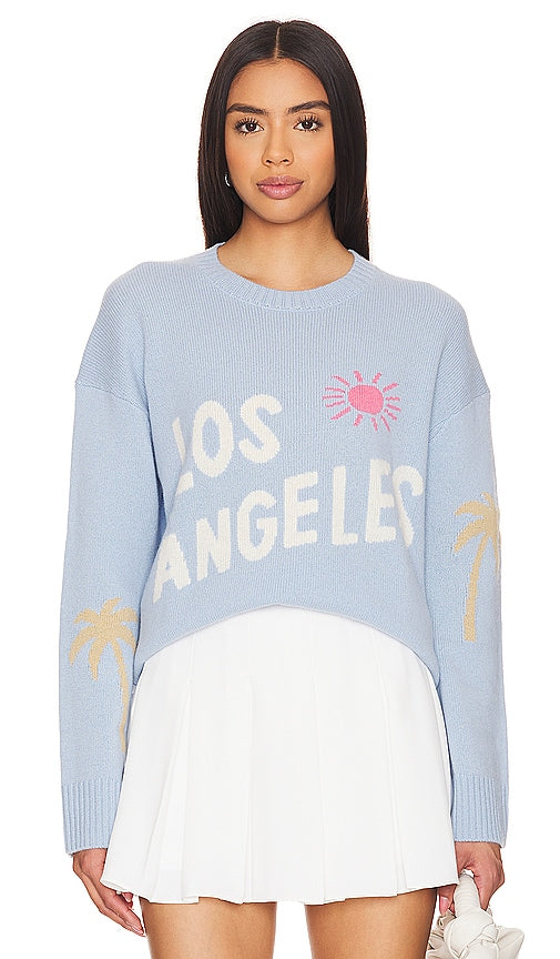 Rails Olivia Sweater in Baby Blue - Rails Olivia Pull en Bleu Bébé - Rails Olivia 淡蓝色毛衣 - Rails Olivia Pullover in Babyblau - Rails 올리비아 스웨터베이비 블루 색상 - Maglione Rails Olivia in celeste