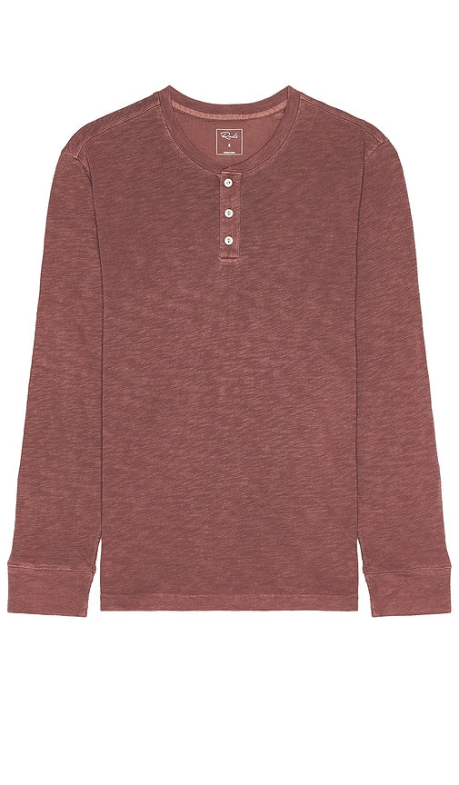 Rails Skhi Henley in Brick