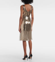 Ralph Lauren Collection Dolley embellished silk midi dress