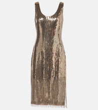 Ralph Lauren Collection Dolley embellished silk midi dress. Ralph Lauren Collection Dolley 缀饰真丝中长连衣裙