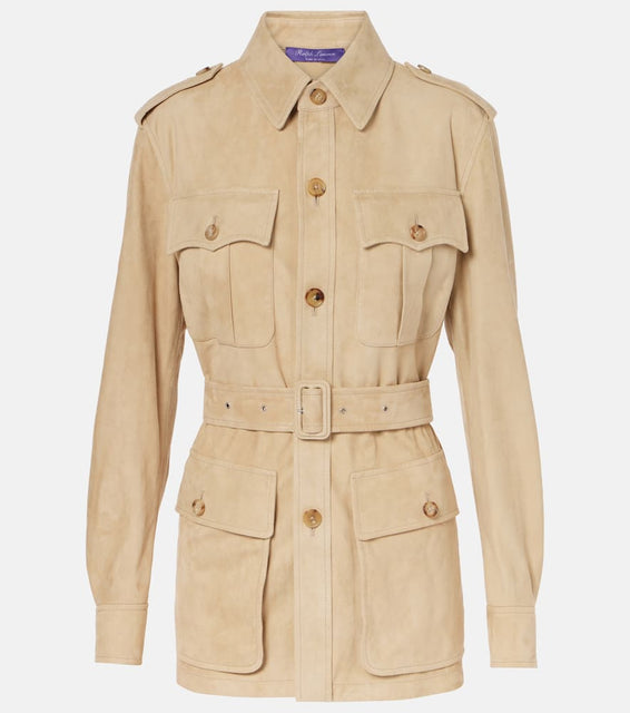 Ralph Lauren Collection Gabbie suede field jacket