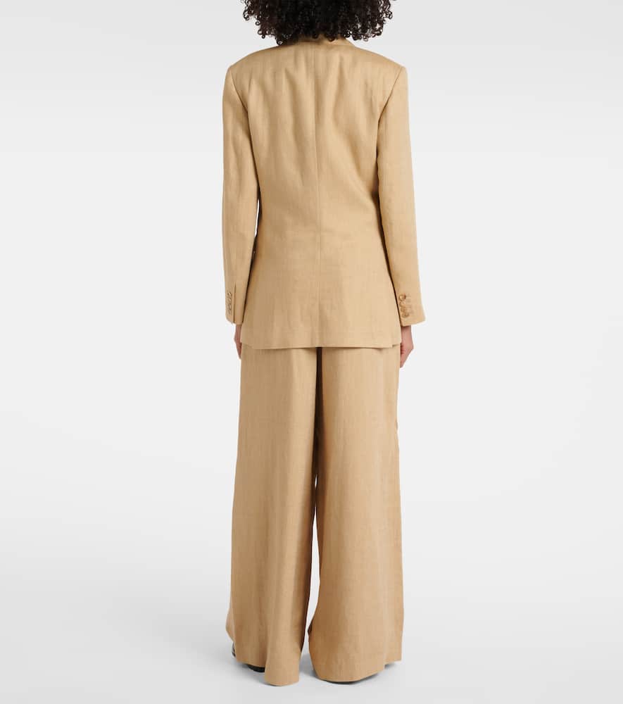 Ralph Lauren Collection Russel silk and linen blazer