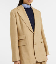 Ralph Lauren Collection Russel silk and linen blazer
