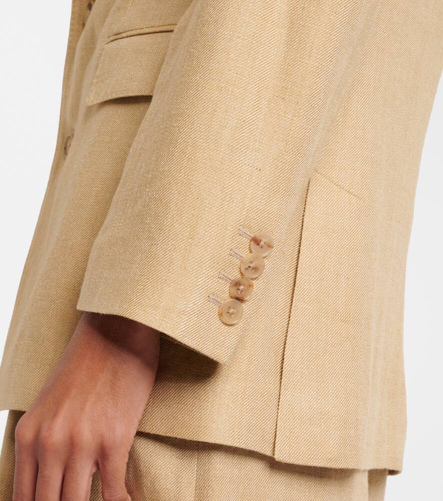 Ralph Lauren Collection Russel silk and linen blazer