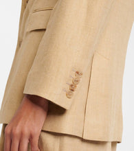 Ralph Lauren Collection Russel silk and linen blazer