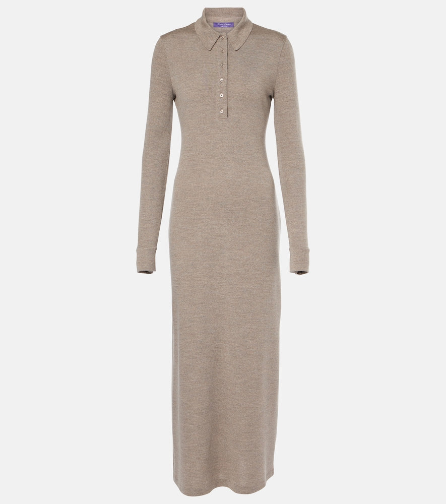 Ralph Lauren Collection Wool jersey polo dress. Ralph Lauren Collection 羊毛针织polo衫连衣裙