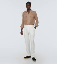 Ralph Lauren Purple Label Bow-detail leather espadrilles