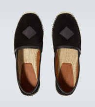 Ralph Lauren Purple Label Bow-detail leather espadrilles