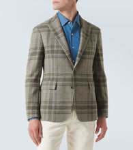 Ralph Lauren Purple Label Checked wool blazer