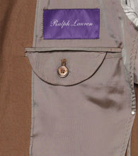 Ralph Lauren Purple Label Single-breasted silk and linen blazer