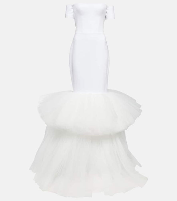 Rasario Bridal Olivia off-shoulder gown