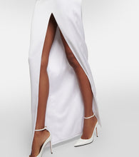 Rasario Bridal halterneck satin gown