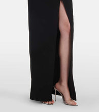 Rasario Cutout cr√É¬™pe maxi dress