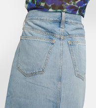 Re/Done Low Rider denim midi skirt