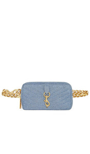 Rebecca Minkoff Edie Belt Bag in Blue