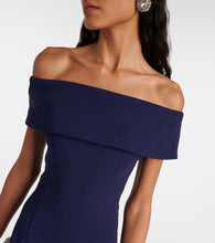 Rebecca Vallance Amore off-shoulder  midi dress