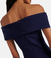 Rebecca Vallance Amore off-shoulder  midi dress