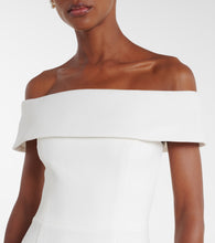 Rebecca Vallance Bridal Amore off-shoulder  midi dress