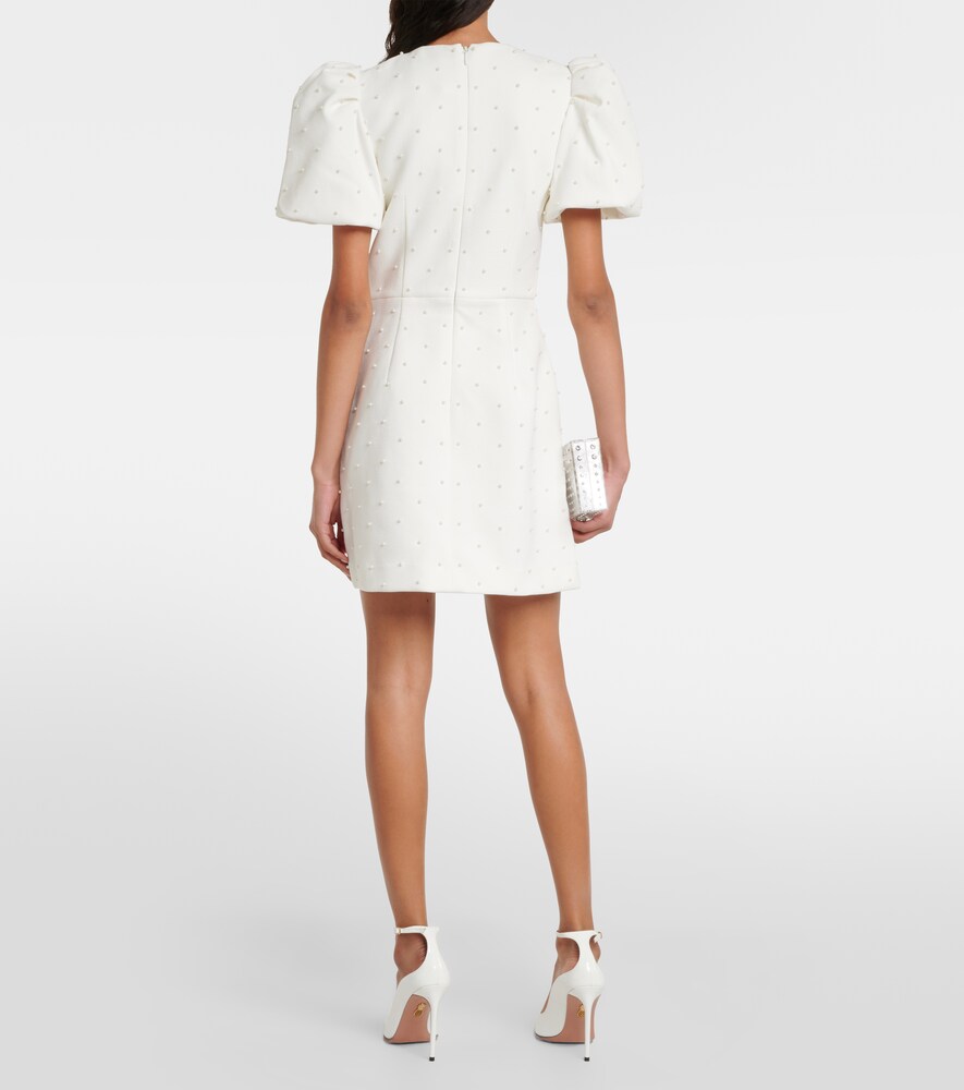 Rebecca Vallance Bridal Ophelia bow-detail minidress