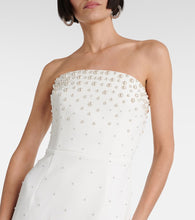 Rebecca Vallance Bridal Theresa faux pearl-embellished gown