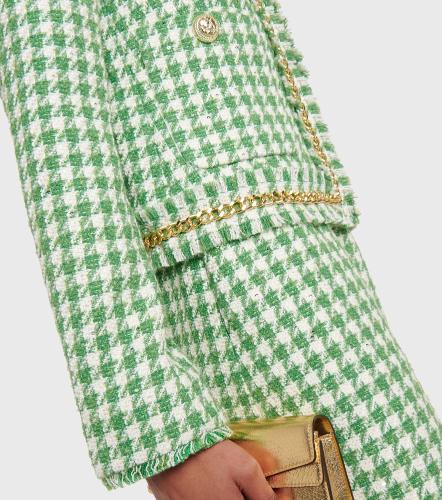 Rebecca Vallance Cher houndstooth jacket