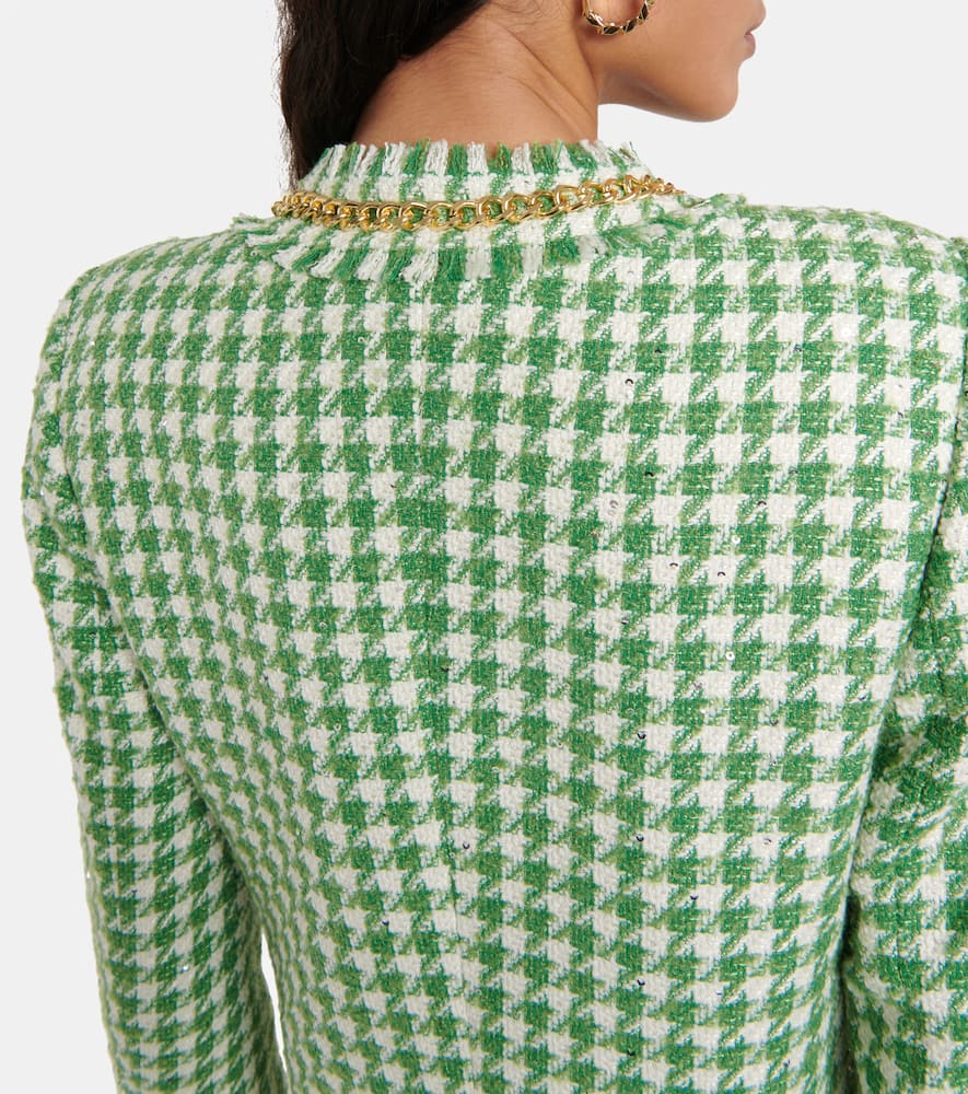 Rebecca Vallance Cher houndstooth jacket