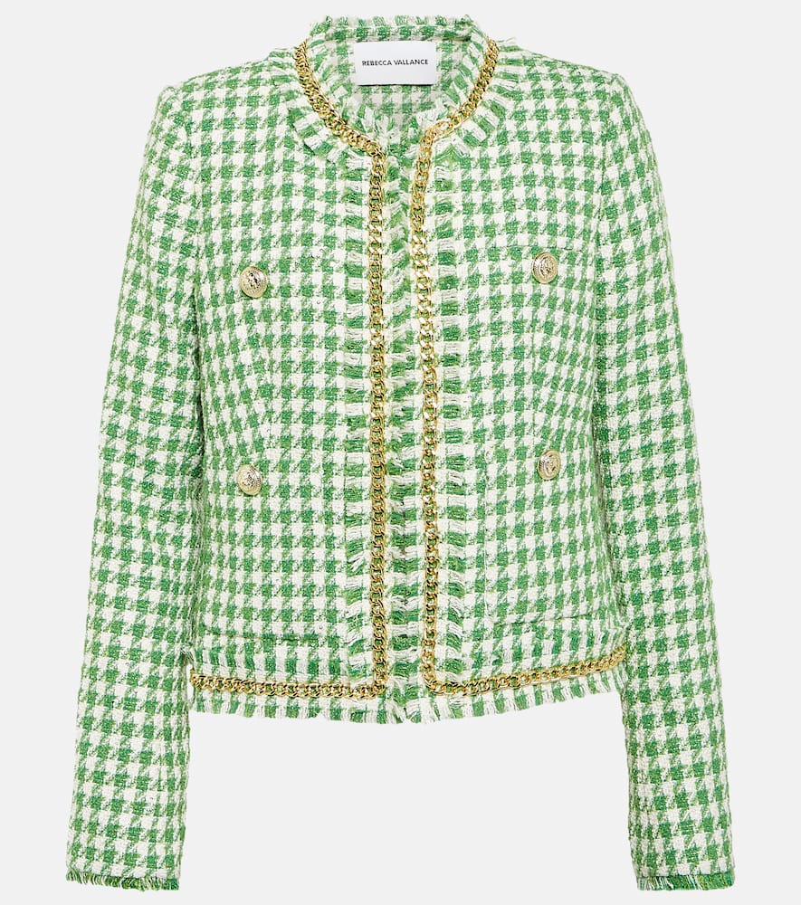 Rebecca Vallance Cher houndstooth jacket