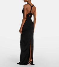 Rebecca Vallance Domenica halterneck gown
