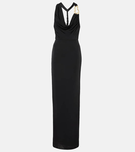 Rebecca Vallance Domenica halterneck gown