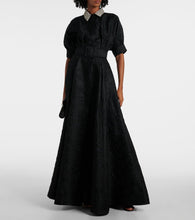 Rebecca Vallance Esther embellished brocade gown