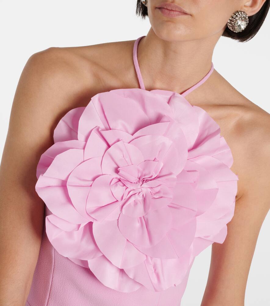 Rebecca Vallance Odetta floral-appliqu√É¬© minidress