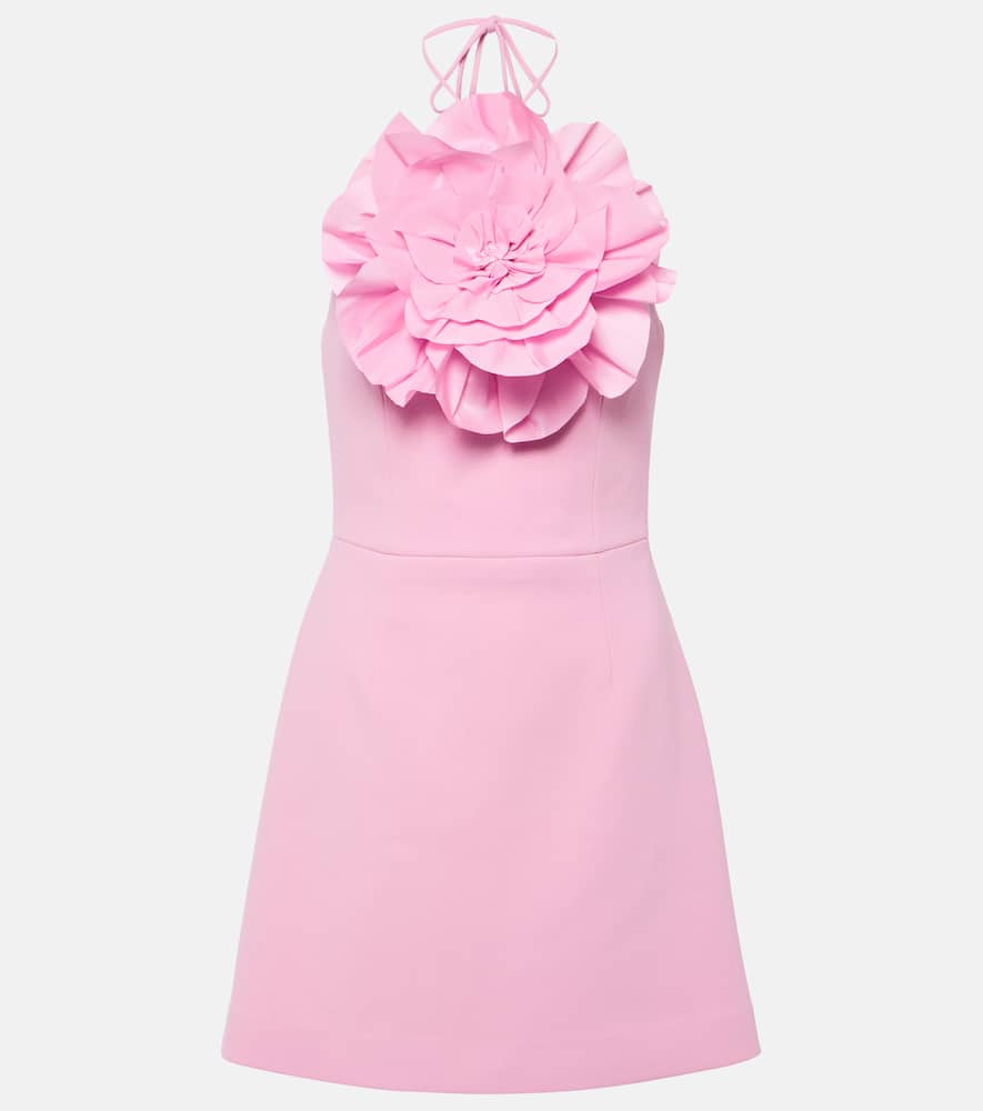 Rebecca Vallance Odetta floral-appliqu√É¬© minidress