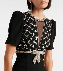 Rebecca Vallance x Nicky Hilton Arianna embellished midi dress