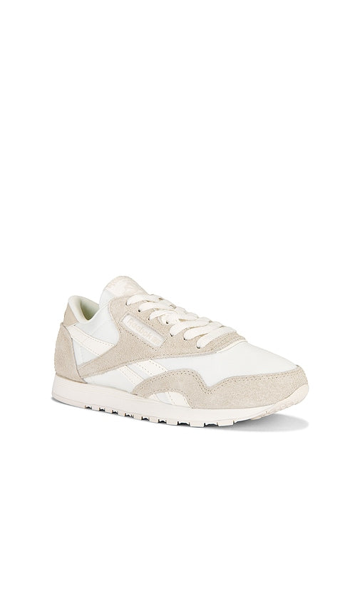 Reebok Classic Nylon Sneaker in Tan