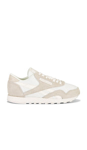 Reebok Classic Nylon Sneaker in Tan | Sand  Sand  & Chalk Lifestyle Sneakers for Women