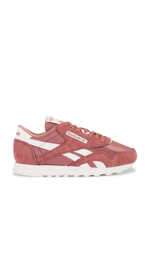 Reebok Classic Nylon in Rose | Scorched Earth Lifestyle Sneakers for Women
