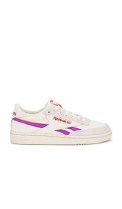 Reebok Club C Revenge Sneaker in White | Chalk & Vintage Lifestyle Sneakers for Women