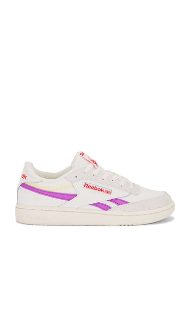 Reebok Club C Revenge Sneaker in White | Chalk & Vintage Cha Low Top Sneakers for Women