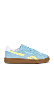 Reebok Heritage Court Sneaker in Blue | Digital Blue  Solar Acid Yellow  & Gum Lifestyle Sneakers for Women
