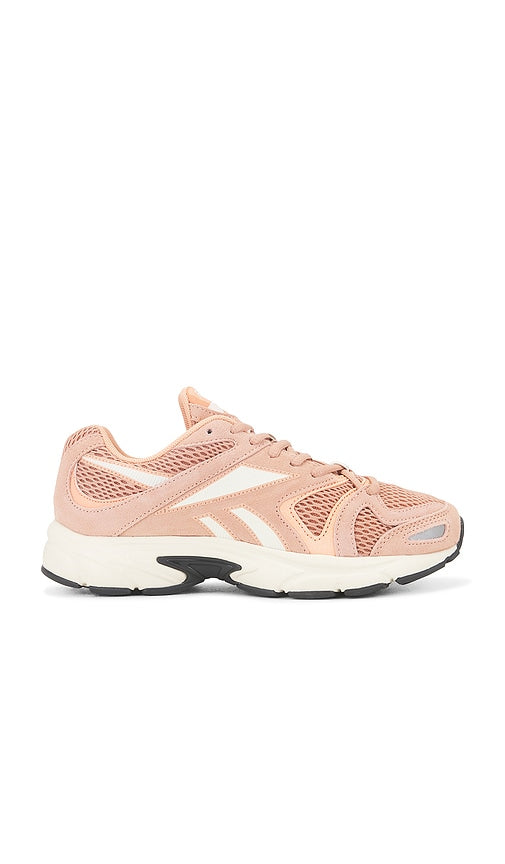 Reebok Rbk Premier Road Plus VI in Peach | Clay & Vintage Chalk Athletic Sneakers for Women