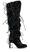 Reike Nen Multi Rushy Long Boots in Black - Bottes longues Reike Nen Multi Rushy en noir - Reike Nen Multi RUSHY 黑色长靴 - Reike Nen Multi Rushy Lange Stiefel in Schwarz - Reike Nen 멀티 러시 롱 부츠블랙 색상 - Stivali lunghi Reike Nen Multi Rushy in nero