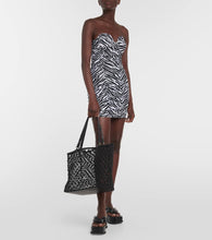 Reina Olga Diana strapless minidress